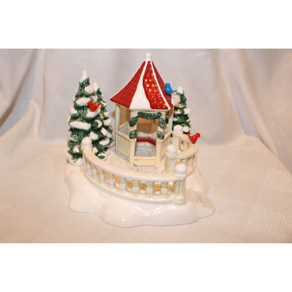 Dept 56 Snow Village - Village Gazebo Snow Village - Picture 2 of 5